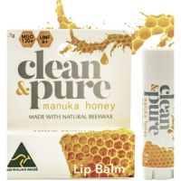 Clean & Pure Manuka Honey Lip Balm 