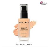 Implora Seamless Liquid Foundation 115 Light Cream