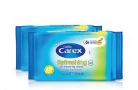 Carex Refreshing Soft Cleansing Wipes 