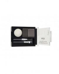 NYX Eyebrow Cake Powder ECP01 Black/Gray