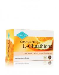 Harmony and Wellness Diamond Orange Peel and L-Glutathione Face and Body Bar 