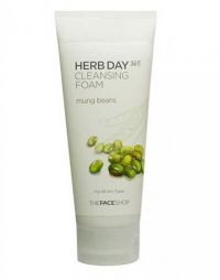 The Face Shop Herb Day 365 Cleansing Foam Mung Beans