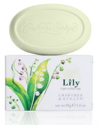 Crabtree and Evelyn Lily Triple Milled Soap Lily