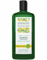Andalou Naturals Sunflower & Citrus Brilliant Shine Shampoo 