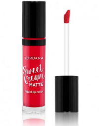Jordana Sweet Cream Matte Liquid lip Color 06 Cherry Cobbler