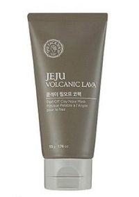 The Face Shop Jeju Volcanic Lava Peel Off Clay Nose Mask 