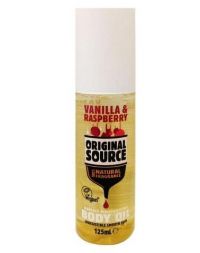 Original Source Vanilla & Raspberry Body Oil 