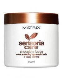 MATRIX SENSORIA CARE Chocolate Fudge Color Protecting Spa Cream Bath 