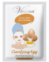 Vienna Face Spa Peel Off Mask Clarifying Egg