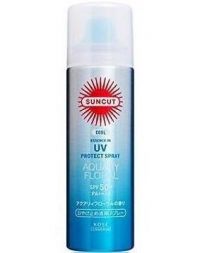 KOSE Cosmeport Suncut UV Protect Spray SPF 50 Aquary Floral