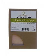 Om Botanical Indian Rose All Natural Kasu Soap 