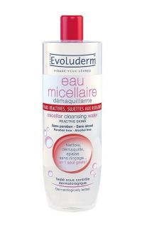 Evoluderm Micellar Cleansing Water Reactive Skins