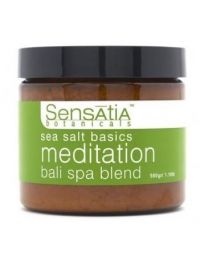 Sensatia Botanicals Meditation Sea Salt Basics 