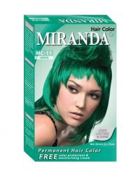 Miranda Permanent Hair Color MC-11 Green