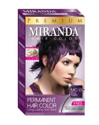 Miranda Permanent Hair Color MC-13 Rose Purple