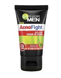 Garnier Acno Fight Anti Acne Scrub In Foam 