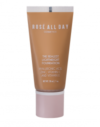 Rose All Day Cosmetics The Realest Lightweight Foundation Warm Honey