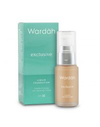 Wardah Exclusive Liquid Foundation Light Beige