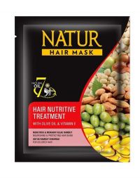 Natur Hair Mask Hair Nutritive Treatment with Olive Oil & Vitamin E