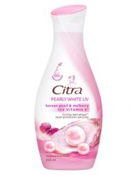 Citra Pearly White UV Hand and Body Lotion Korean Pearls & Mulberry