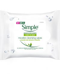 Simple Micellar Cleansing Wipes 