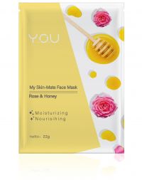 YOU Beauty My Skin-Mate Face Mask Rose & Honey