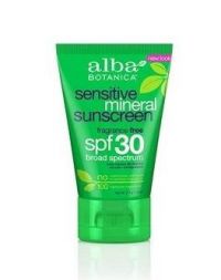 Alba Botanica Sensitive Mineral Sunscreen SPF 30 Broad Spectrum