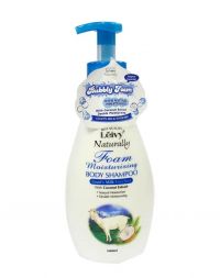 Leivy Foam Moisturizing Body Shampoo Goats Milk Enriched