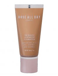 Rose All Day Cosmetics The Realest Lightweight Foundation Honey