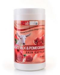 Cultusia Skin Exfoliant Goats Milk and Pomegranate