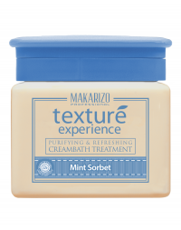 Makarizo Professional Texture Experience Creambath Mint Sorbet Purifying and Refreshing