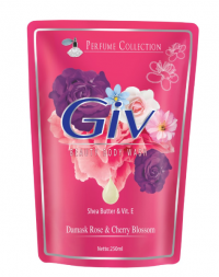 GIV Beauty Body Wash Damask Rose and Cherry Blossom