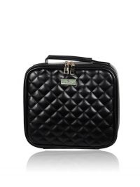 Armando Caruso Mini Beauty Bag Iconic Quilt Black 1935BLACK