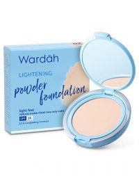 Wardah Lightening Powder Foundation Light Feel 02 Golden Beige