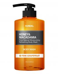 KUNDAL Honey & Macadamia Body Wash Pink Grapefruit