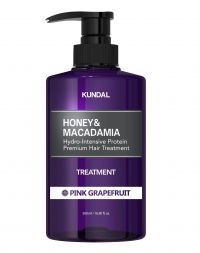 KUNDAL Honey & Macadamia Hair Treatment Pink Grapefruit