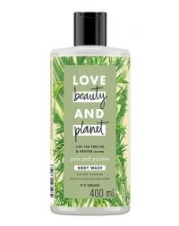 Love Beauty and Planet Tea Tree Oil & Vetiver Body Wash 