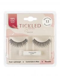 Tickled Seven Individual Pack Eyelashes Elated Flair 1.1