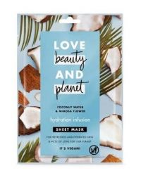 Love Beauty and Planet Coconut Water & Mimosa Flower Sheet Mask 