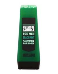 Original Source For Men Black Mint Shower Hair and Body 