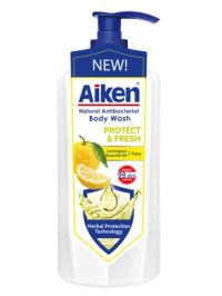 Aiken Natural Antibacterial Body Wash Protect and Fresh