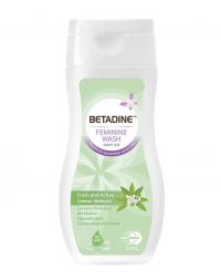 Betadine Daily Feminine Wash Liquid Fresh and Active Lemon Verbena