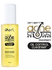 B Erl Cosmetic Very Berry Acne Treatment Oil Control Cleanser 