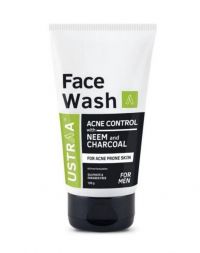 Ustraa Neem & Charcoal Face Wash 