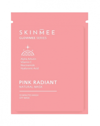 Skinmee Glowmee Series Pink Radiant Natural Mask 