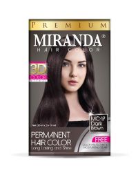Miranda Permanent Hair Color MC-17 Dark Brown