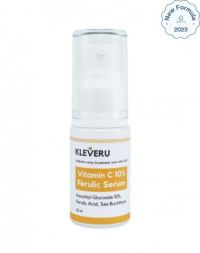 Kleveru Organics Vitamin C 10% Ferulic Serum Reformulation in August 2022