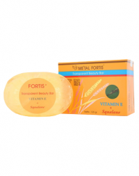 Metal Fortis Transparent Beauty Bar Vitamin E Squalene 