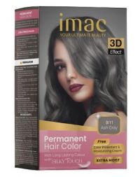 IMAC Cosmetic Permanent Hair Color 8/11 Ash Grey