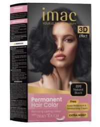 IMAC Cosmetic Permanent Hair Color 22/0 Natural Black 